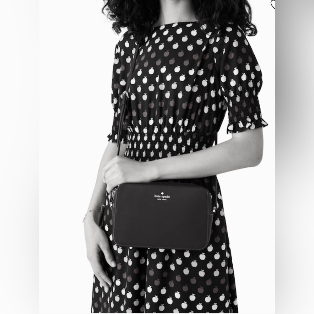 Late Spade mini camera bag nylon